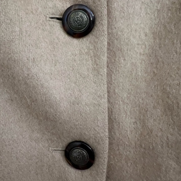 Talbots Pure Camel Hair Blazer 8 - Picture 5 of 7